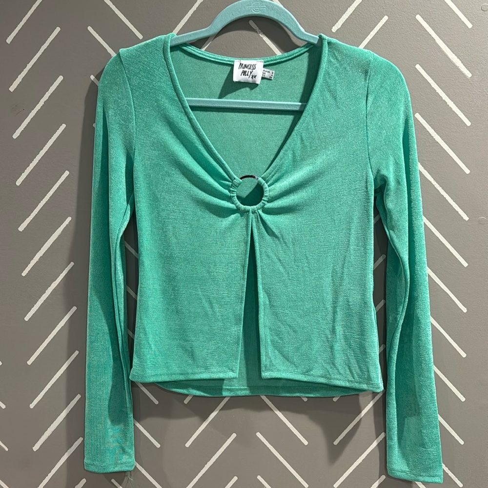 Princess Polly green top